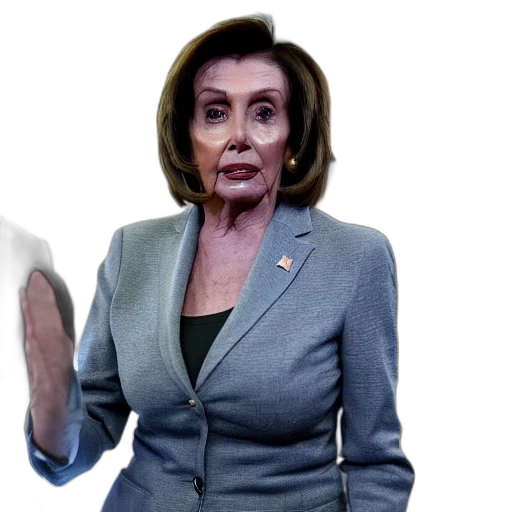 nancy, pelosi, very, tired transparent PNG cut-out