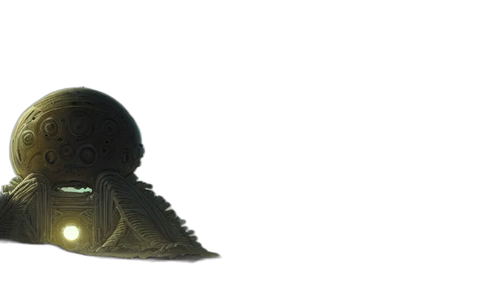 hat, mask, crown, dragon, 3d render, photorealistic, concept art, underwater transparent PNG cut-out