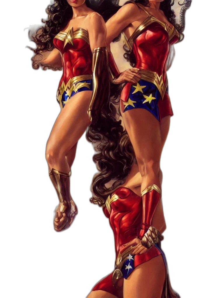 comic book art, concept art, fantasy art, 3d render transparent PNG cut-out