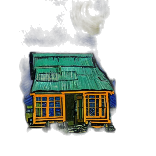 building, furniture, watercolor, concept art, photorealistic, 3d render, fog, rain transparent PNG cut-out