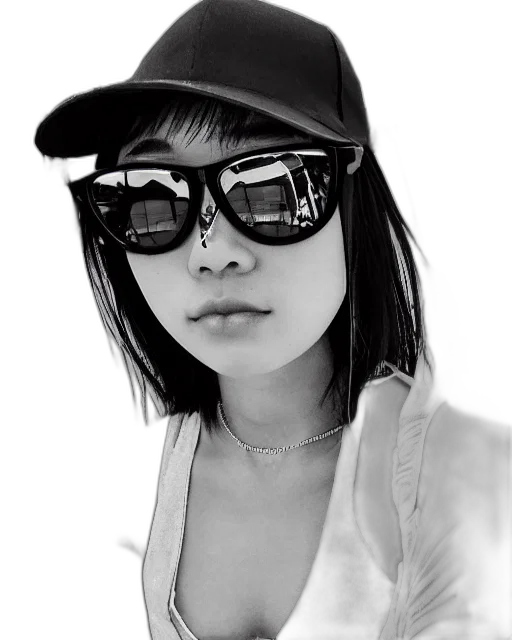 hat, face, staff, jewelry transparent PNG cut-out