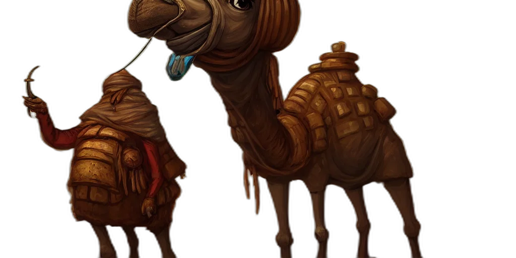 staff, animal, creature, mask transparent PNG cut-out