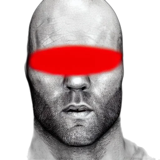 face, mask, staff, jacket transparent PNG cut-out