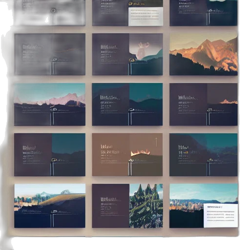 blue, dark, earth tones, pastel, modern, canva, design, presentation transparent PNG cut-out