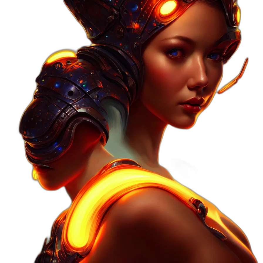 robot, crown, face, jewelry transparent PNG cut-out