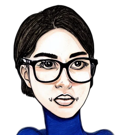 face, staff, cartoon, comic book art transparent PNG cut-out