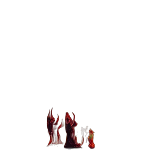 staff, creature, crown, weapon transparent PNG cut-out
