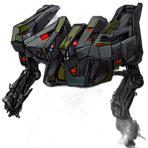 robot, weapon, dragon, creature transparent PNG cut-out