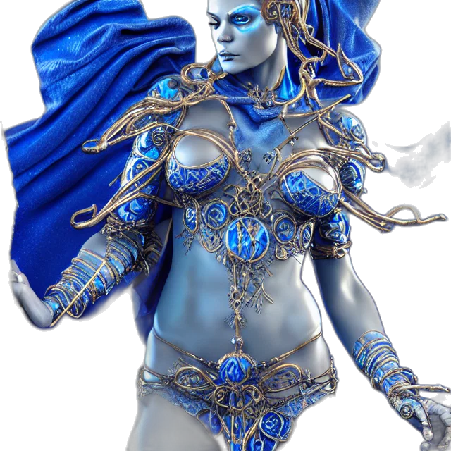jewelry, mask, fantasy art, concept art transparent PNG cut-out