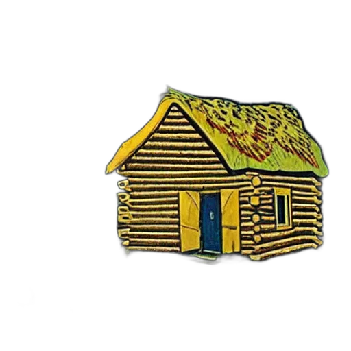 building, furniture, 3d render, concept art, photorealistic, forest, log, cabin transparent PNG cut-out