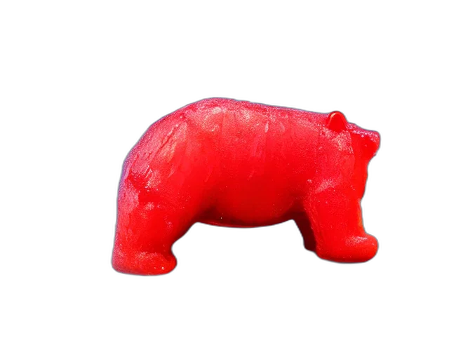 animal, creature, food, mask, 3d render, photorealistic, red, giant transparent PNG cut-out
