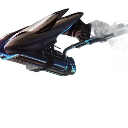 weapon, dragon, robot, creature, concept art, fantasy art, cyberpunk, 3d render transparent PNG cut-out