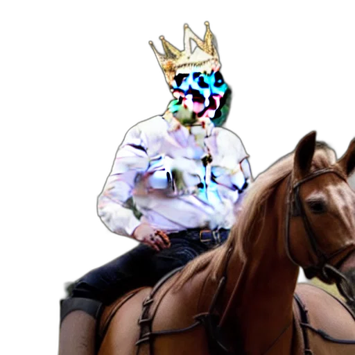 crown, mask, animal, creature transparent PNG cut-out