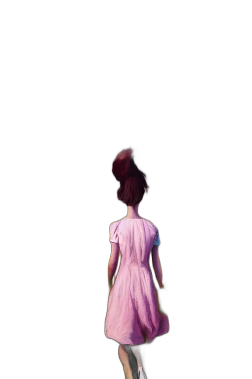 dress, hair, staff, crown, concept art, pixel art, 3d render, photorealistic transparent PNG cut-out