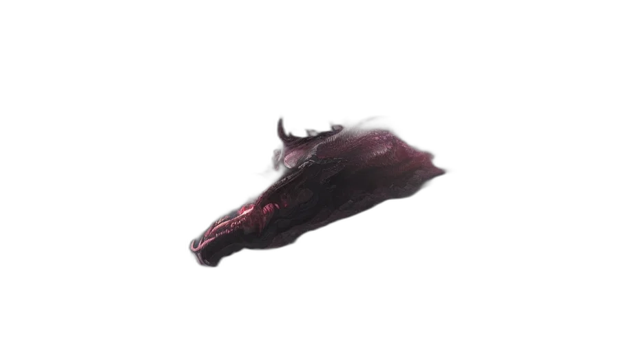 hair, dragon, creature, shoes transparent PNG cut-out