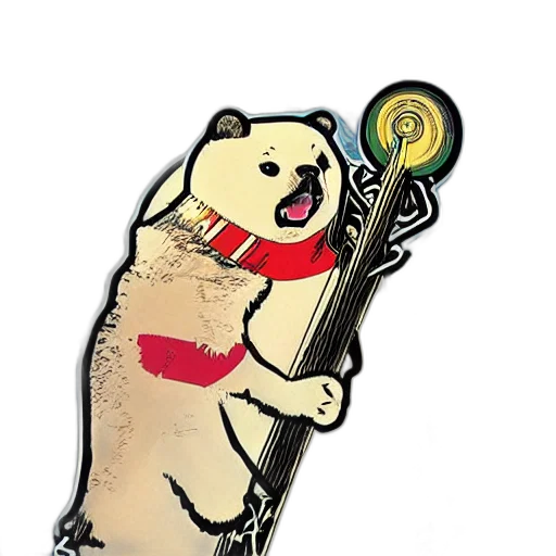 staff, weapon, jewelry, cartoon, concept art, comic book art, baby, harp transparent PNG cut-out