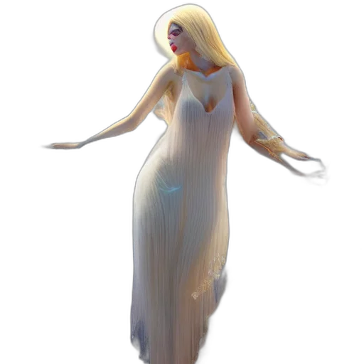 dress, creature, concept art, fantasy art transparent PNG cut-out