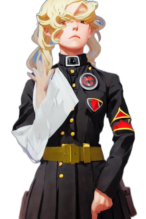 staff, jacket, dress, weapon transparent PNG cut-out