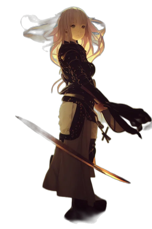 staff, sword, weapon, crown transparent PNG cut-out