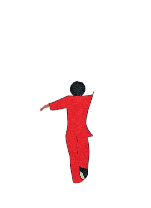 dress, jacket, staff, concept art, pixel art, watercolor, cartoon, red transparent PNG cut-out