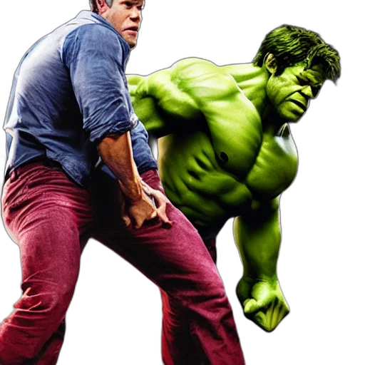 comic book art, concept art, photorealistic, 3d render transparent PNG cut-out
