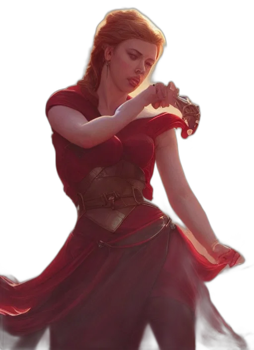 dress, sword, staff, weapon transparent PNG cut-out