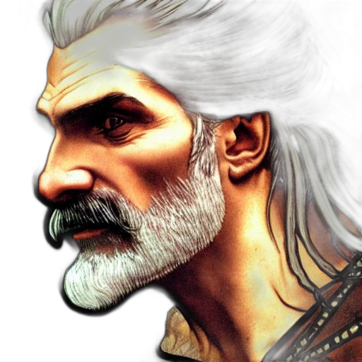 face, dragon, sword, staff, fantasy art, photorealistic, concept art, comic book art transparent PNG cut-out