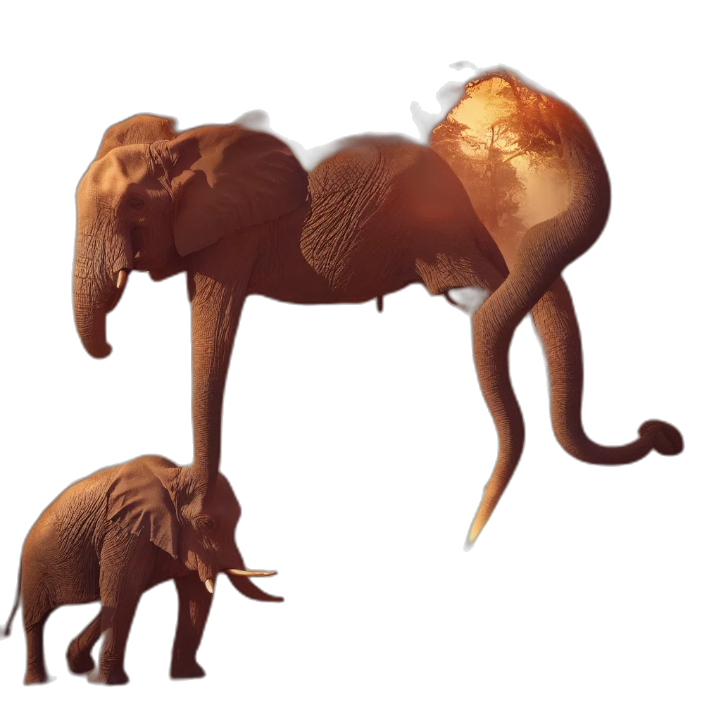 animal, creature, concept art, 3d render transparent PNG cut-out