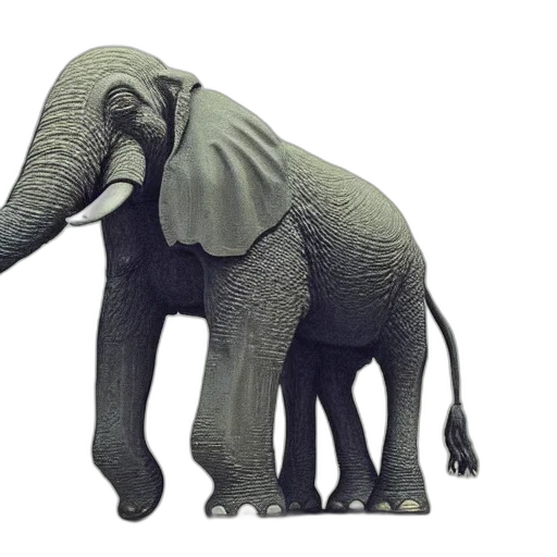 animal, creature, 3d render, concept art transparent PNG cut-out