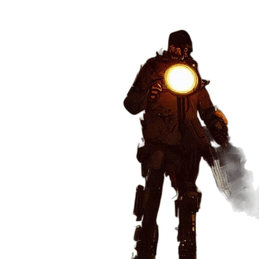 robot, weapon, jacket, concept art transparent PNG cut-out