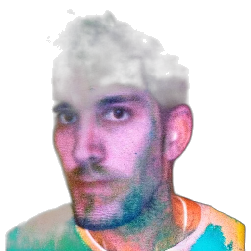 face, jacket, creature, robot transparent PNG cut-out