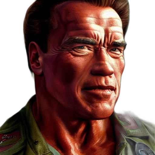 face, jacket, photorealistic, comic book art, concept art, 3d render, red, arnold transparent PNG cut-out