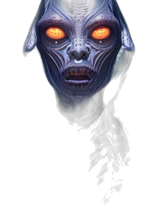 mask, face, robot, creature transparent PNG cut-out