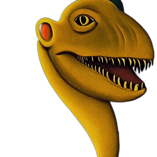 creature, dragon, hat, mask transparent PNG cut-out