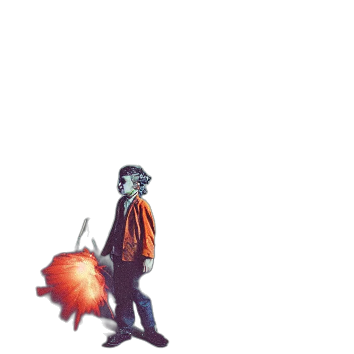staff, creature, mask, robot transparent PNG cut-out
