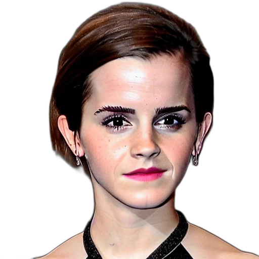 face, dress, hair, jewelry transparent PNG cut-out