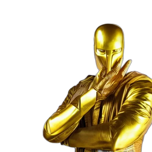 mask, jacket, robot, concept art transparent PNG cut-out