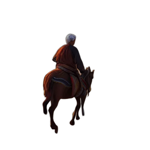 animal, staff, jacket, hat transparent PNG cut-out