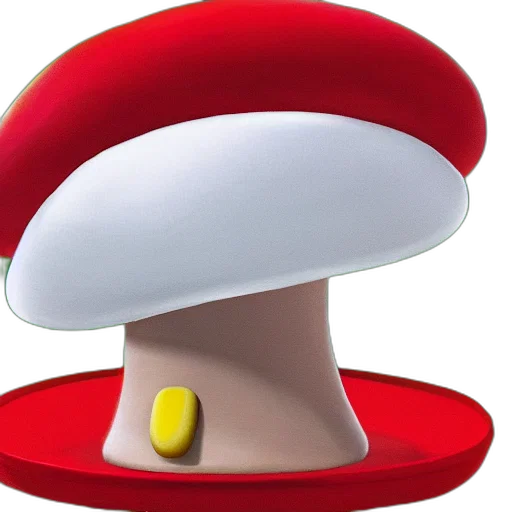 hat, crown, mask, 3d render transparent PNG cut-out