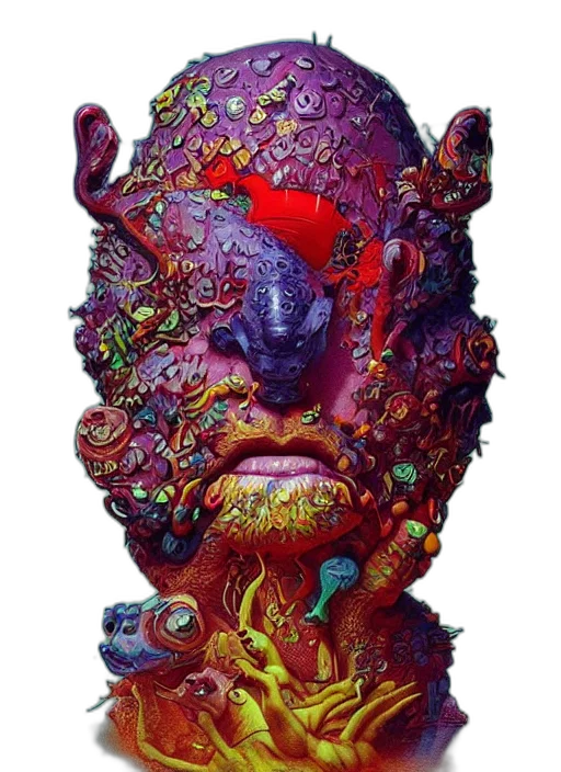 mask, face, creature, crown transparent PNG cut-out