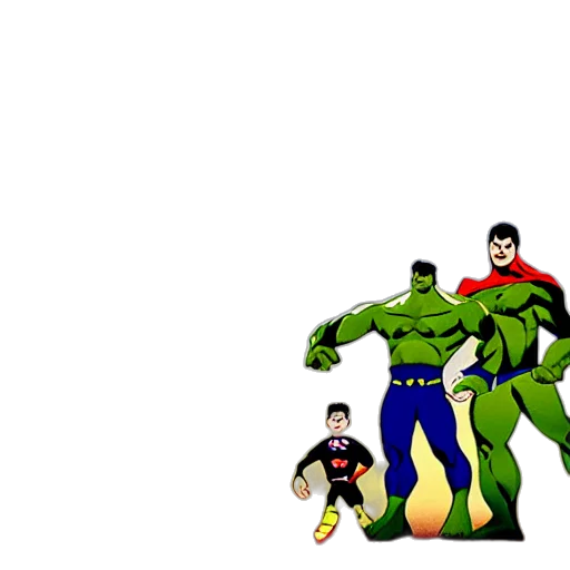 comic book art, concept art, 3d render, pixel art transparent PNG cut-out