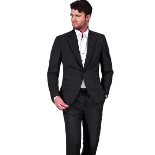 jacket, monochrome, dark, giger, hugo, boss, pattern, formal transparent PNG cut-out