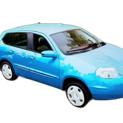 car, animal, weapon, 3d render, photorealistic, concept art, blue, underwater transparent PNG cut-out