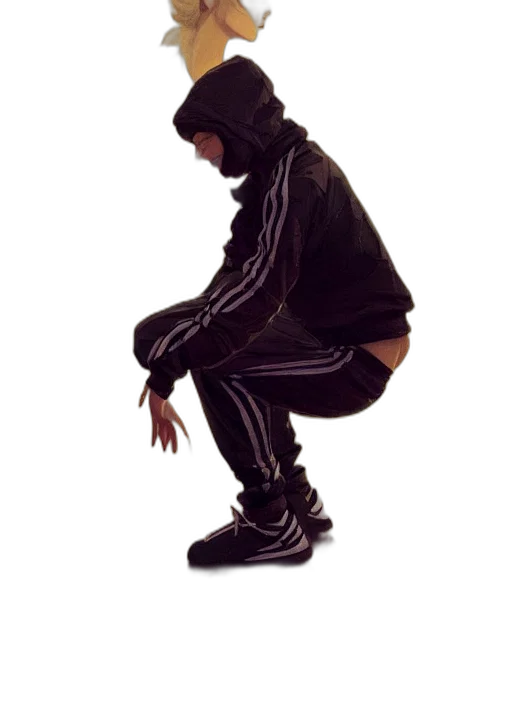 jacket, shoes, creature, mask transparent PNG cut-out