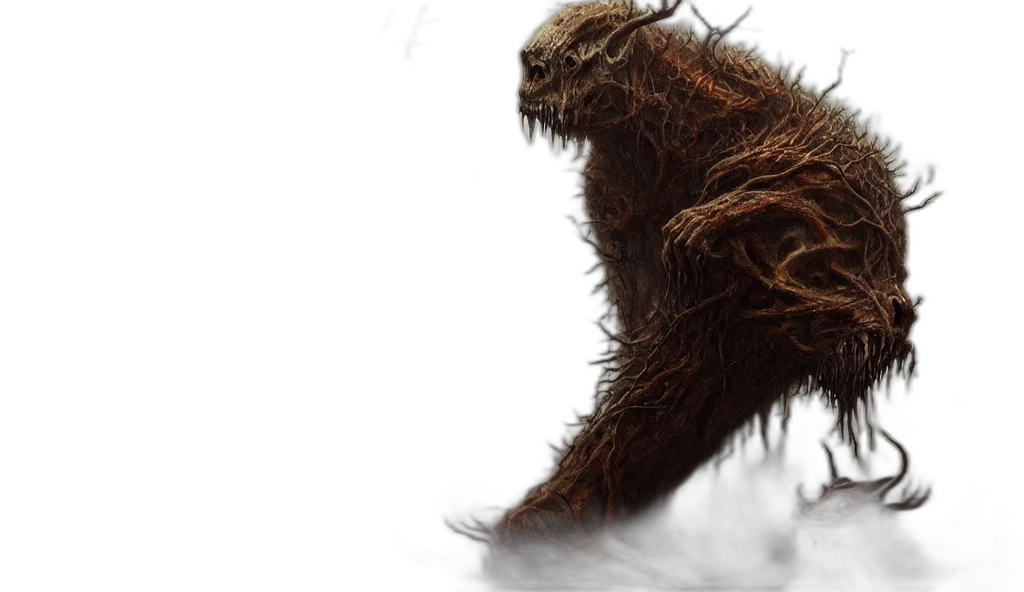 creature, hair, animal, dragon transparent PNG cut-out