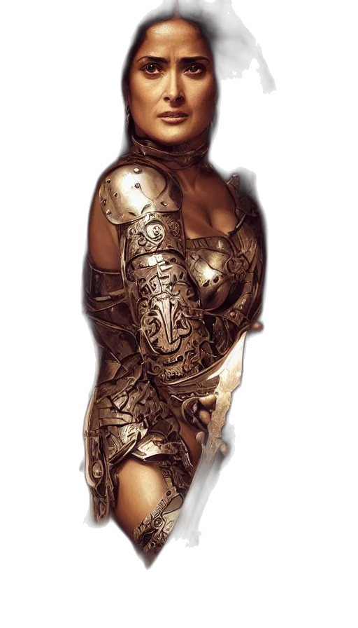 dress, jewelry, mask, robot transparent PNG cut-out