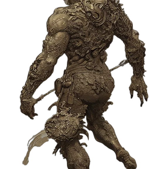 creature, animal, mask, concept art transparent PNG cut-out