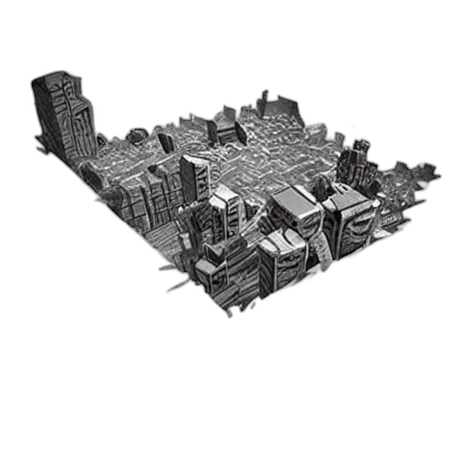 building, crown, 3d render, concept art, pixel art, photorealistic, city street, awesome transparent PNG cut-out