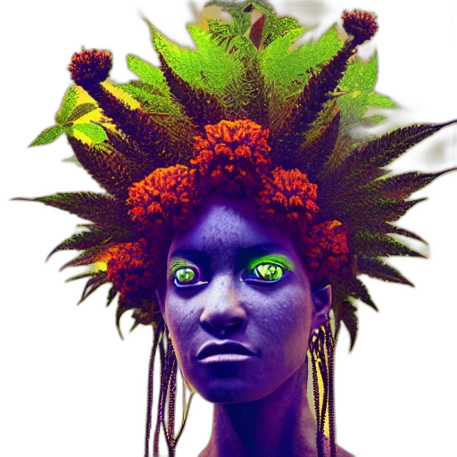 crown, face, mask, creature transparent PNG cut-out
