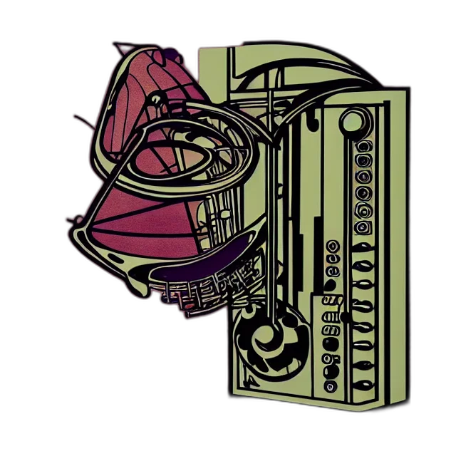 3d render, concept art, cyberpunk, vaporwave, epic, professional, digital, art transparent PNG cut-out